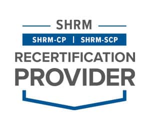 SHRM Recertification Provider logo